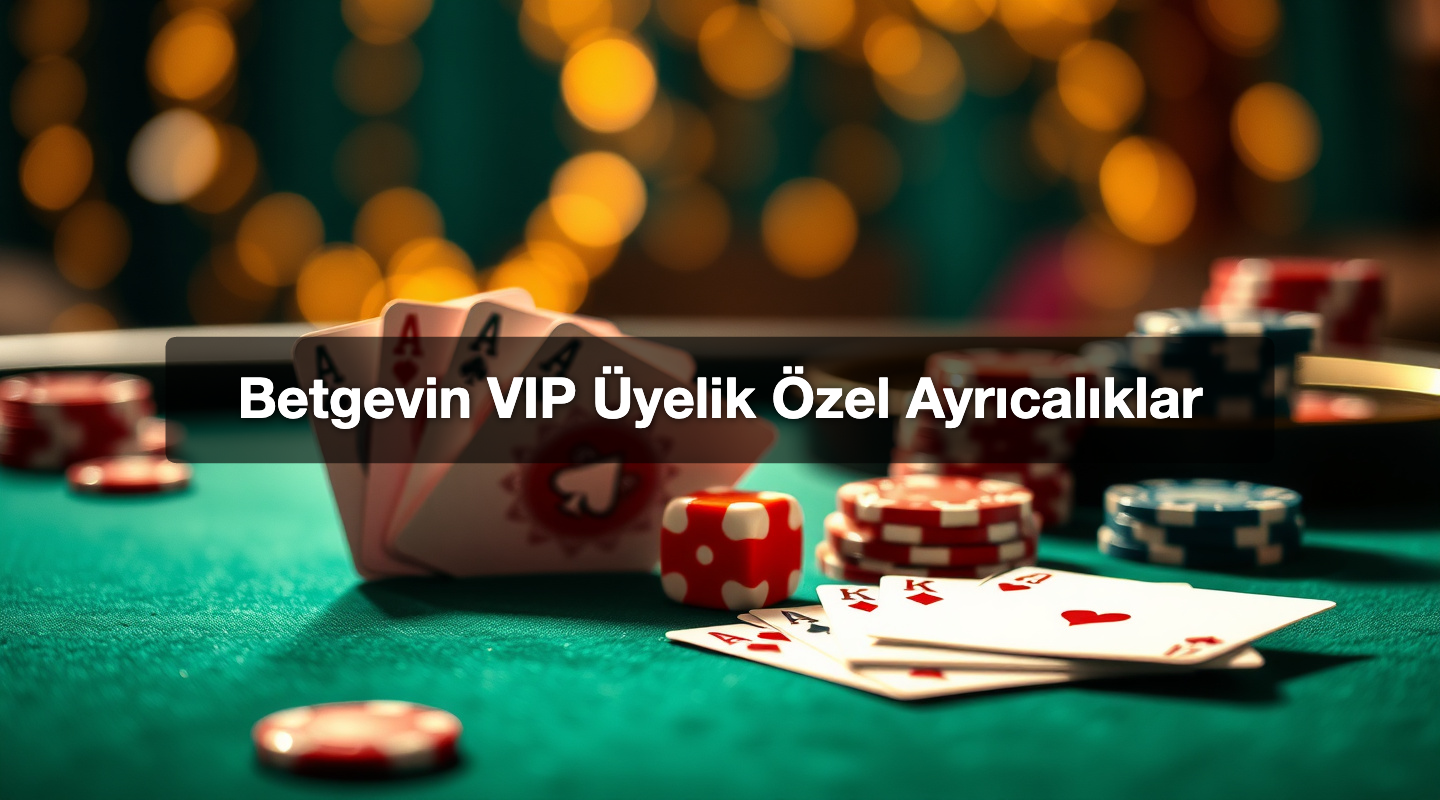 Betgevin VIP Üyelik Özel Ayrıcalıklar